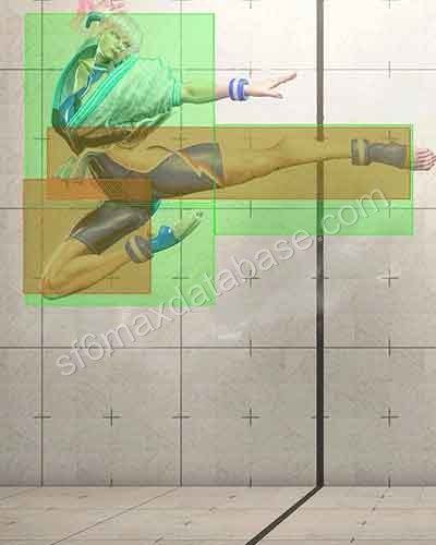 ジャンプ中K