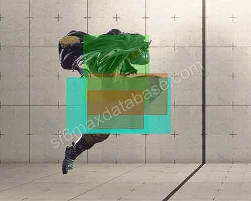 ジャンプ中K